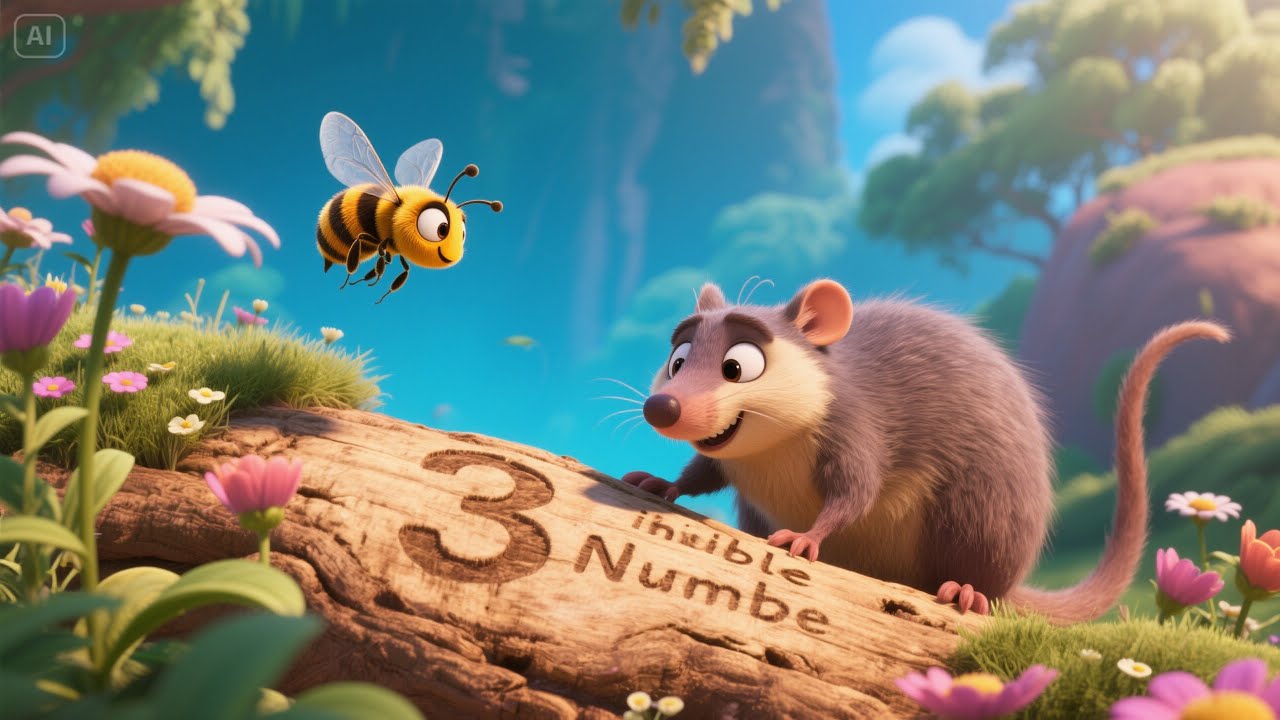 Nibble Num 🔢 Nibble Numbat’s Nutty Numbers | Counting Fun & Crunchy Rhymes 🐾🌰 ...
