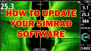 How to update software Simrad NSS Evo 3 Simrad Go XSE. Go XSR  Simrad Evo2 software update screenshot 5