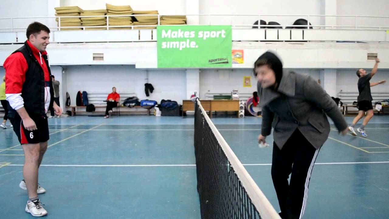 Badminton Lustig
