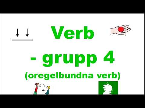 Video: Oregelbundna Verb: Hur Man Kommer Ihåg Dem