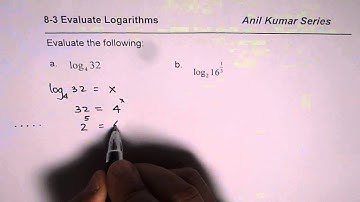 Simple Steps to Evaluate Logarithms