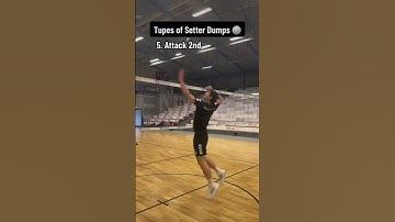 Volleyball Types of Setter Dumps 🏐 #volleyball