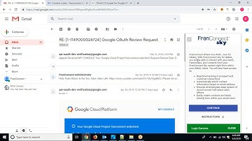 OAuth and Scope for FCSky Gmail Plugin