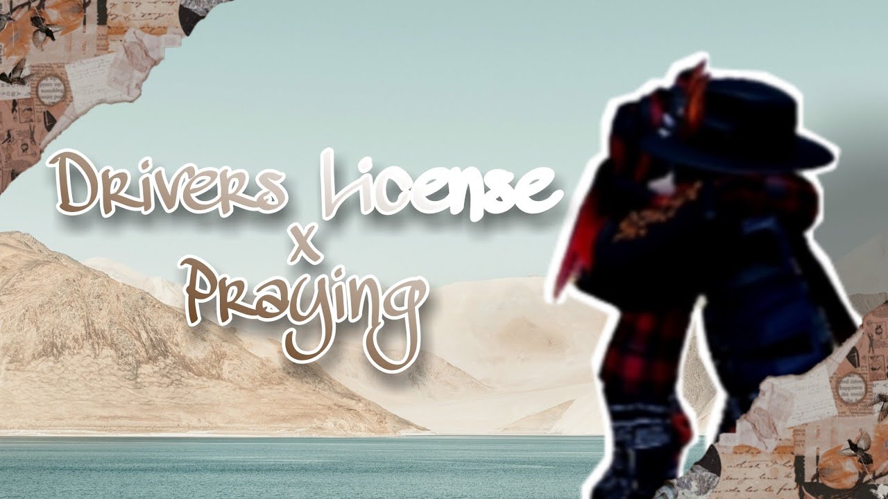 Drivers License x Praying Roblox Capcut Typography Edit w