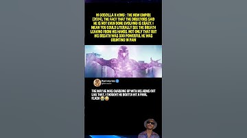 Evolved Godzilla Supercharged Atomic Breath | Godzilla x Kong : The New Empire (2024) | #shorts