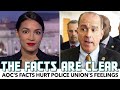 AOC’s Facts Hurt Police Union’s Feelings