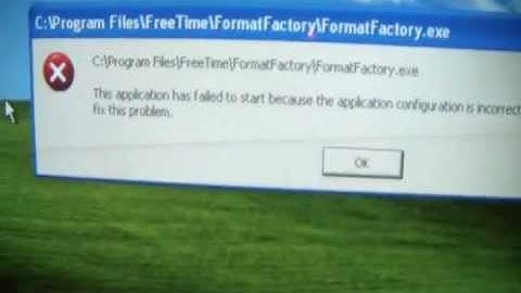 How To Fix A Format Factory Failed To Start Error