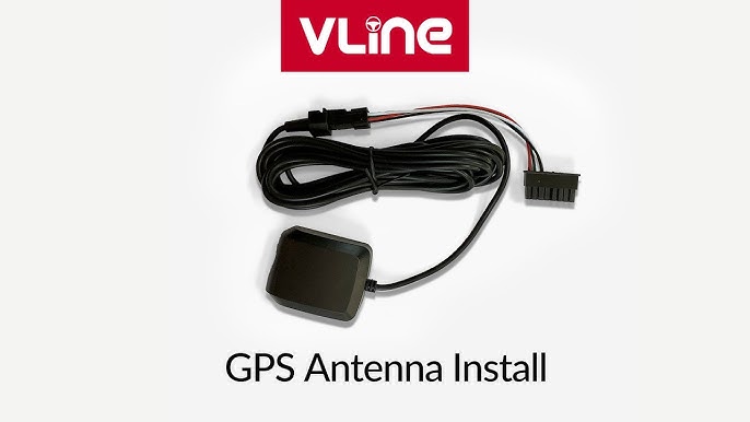 How to install GPS Antenna on top of car dashboard - VLine System CarPlay Android Auto - YouTube
