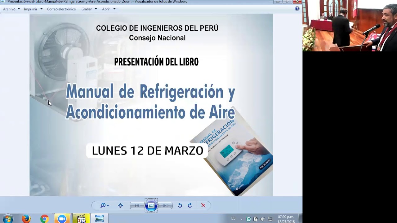 Presentación del libro de Refrigeración y de Aire - YouTube