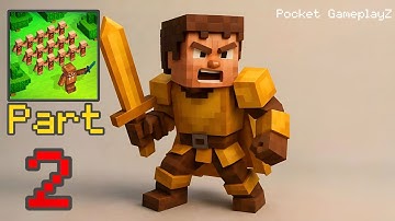 Craft Commander - Gameplay Walkthrough Part 2 - Minecraft Army Commander New Levels (iOS, Android)