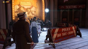 Bioshock infinite 1999 mode difficulty gameplay part 3 no commentary