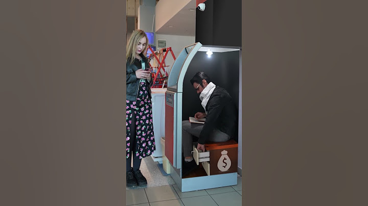 The way how ATM machine works