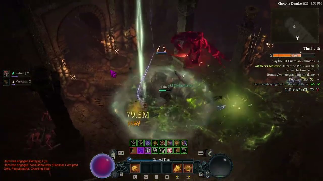 Pulverize Druid Pit 70