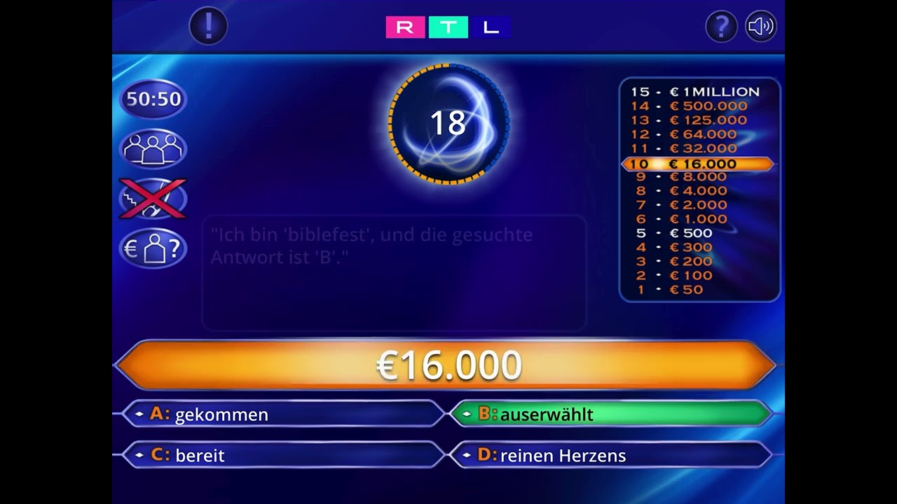 Wer wird Millionär 🤓