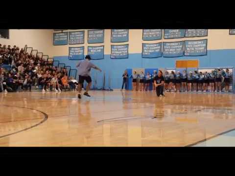 Staff vs Student Dance off South Burlington High School 2019