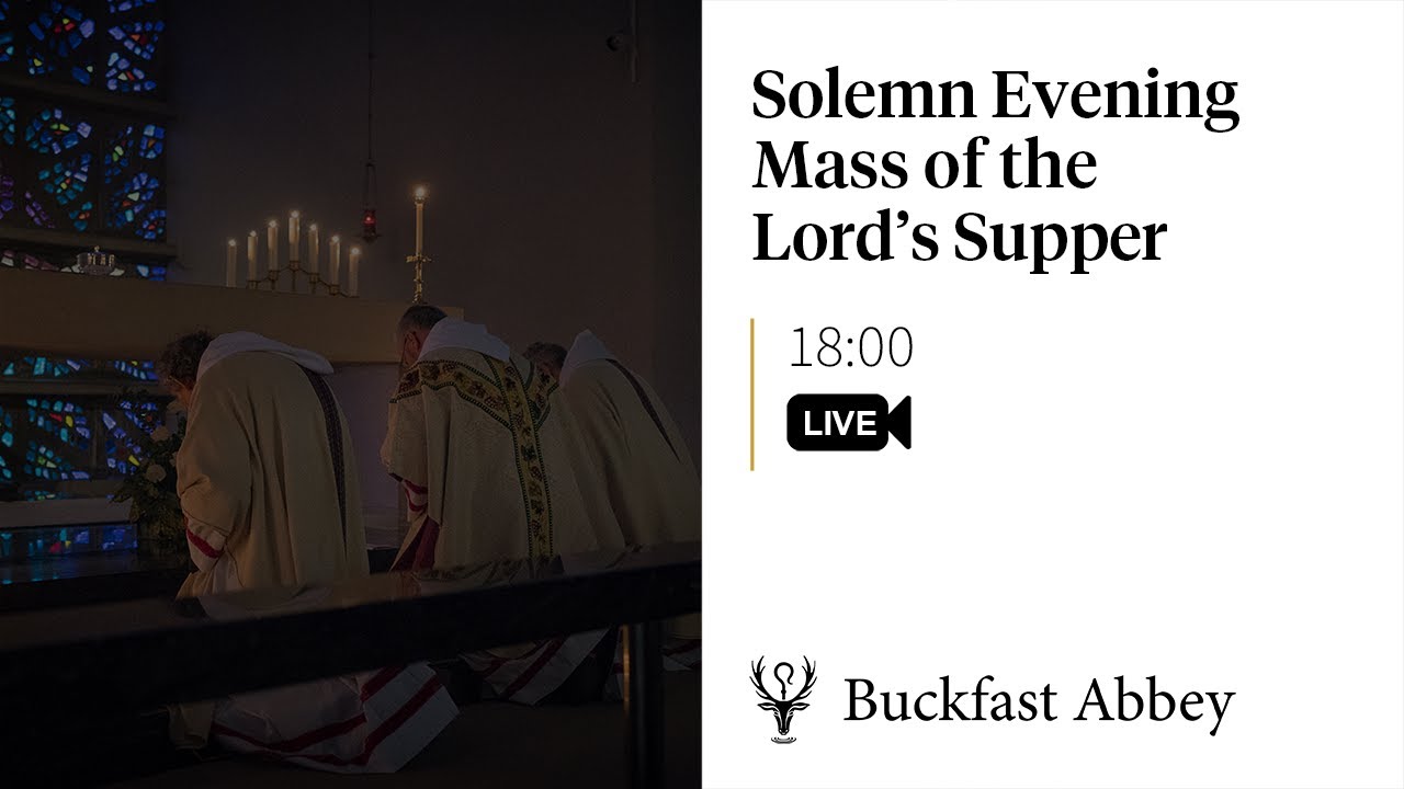 Solemn evening mass of the lord s supper 6th april 2023 youtube