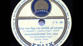 Video-Miniaturansicht von „Kun een dag, eet øjeblik ad gangen (Day by Day) - Hjalmar Jensen; Elsa Jena 1947“