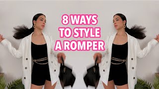 8 Ways to Style a Romper | Jessica Melgoza
