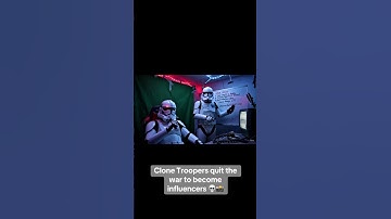 bro dropped out of the clone program to chase viral fame 💀 #clonetroopers #funnyai #veo3