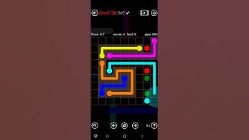 How To Solve Flow Free 9x9 Mania Level 36 Hard Board Walk Through Solution Walkthrough