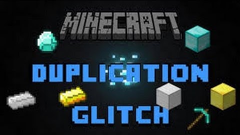 Minecraft 1.8 Duplication Glitch Singleplayer/Multiplayer