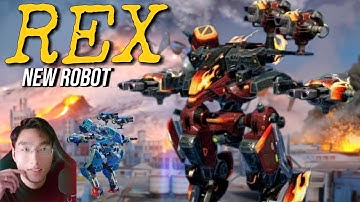 New Robot REX - Em trai của Ochokochi Bắt Đầu Càn Quét ở Live Sever | War Robots