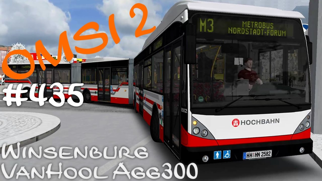 OMSI 2 VanHool AGG300 als Metrobus 3 auf Winsenburg 2015 ☆ Let's Play OMSI 2 | 