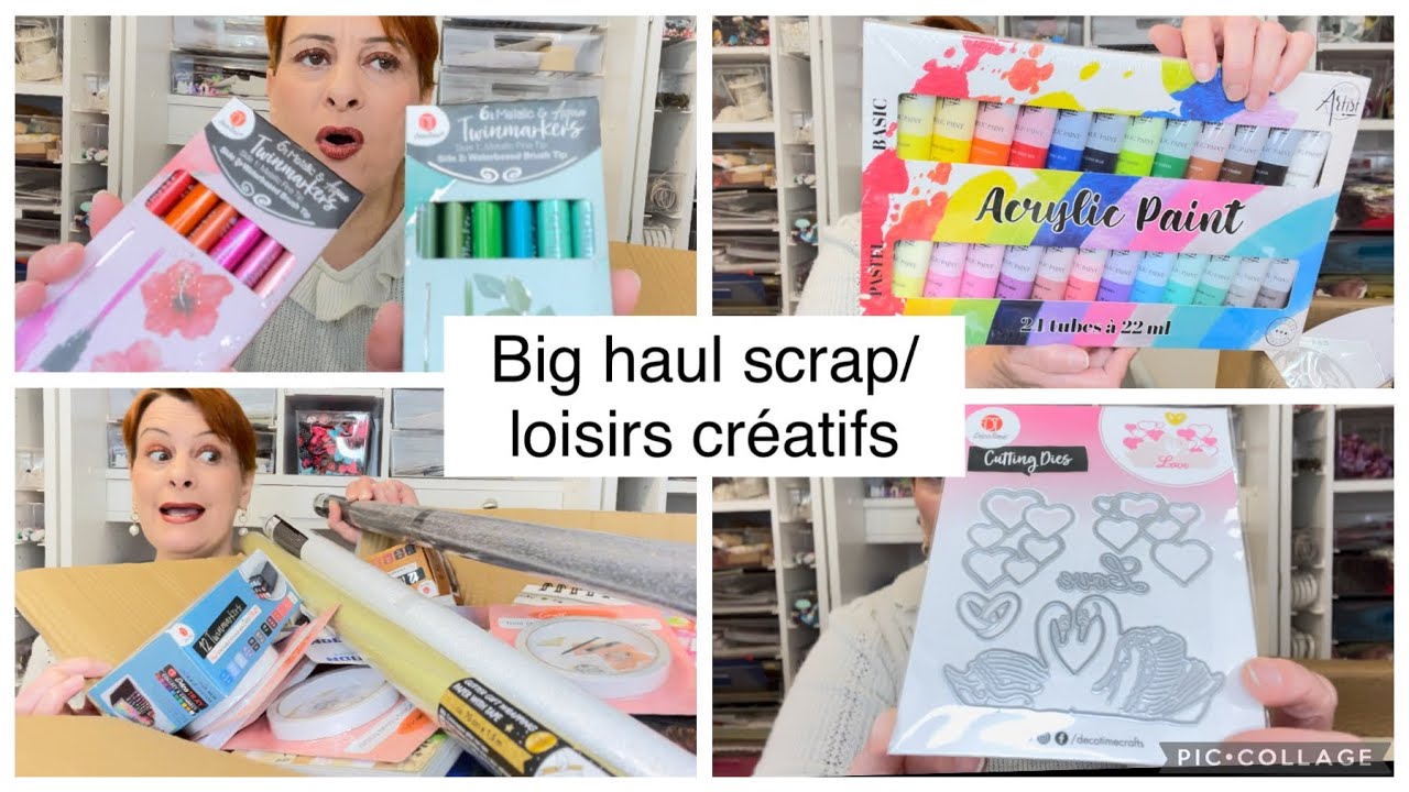 BIG HAUL SCRAP LOISIRS CRÉATIFS (action/cultura/carrefour)🌸SCRAP PASSION🌸