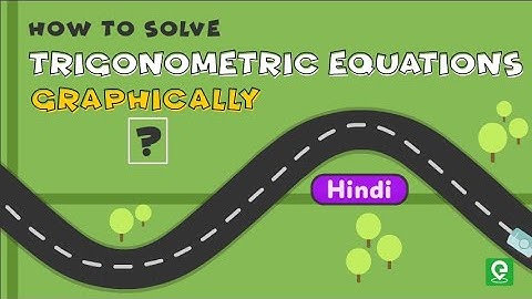How to solve trigonometric equations graphically | Extraclass.com