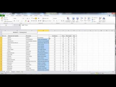 Video: Cum se creează o bază de date dintr-o foaie de lucru Excel (cu imagini)