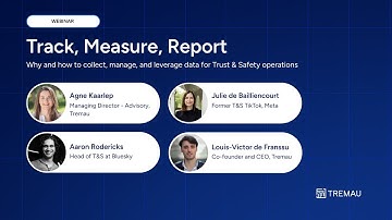 Track, Measure, Report - Webinar