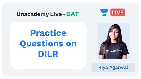 Practice Questions on DILR by Riya Agarwal