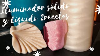 Tónico ILUMINADOR LÍQUIDO + ILUMINADOR SÓLIDO, 2 RECETAS aporta luz natural al rostro.