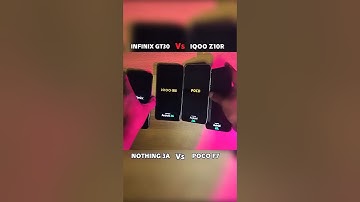 Poco F7 vs Nothing 3a vs Infinix GT30 vs Iqoo Z10r Which Phone BOOTS UP FASTEST