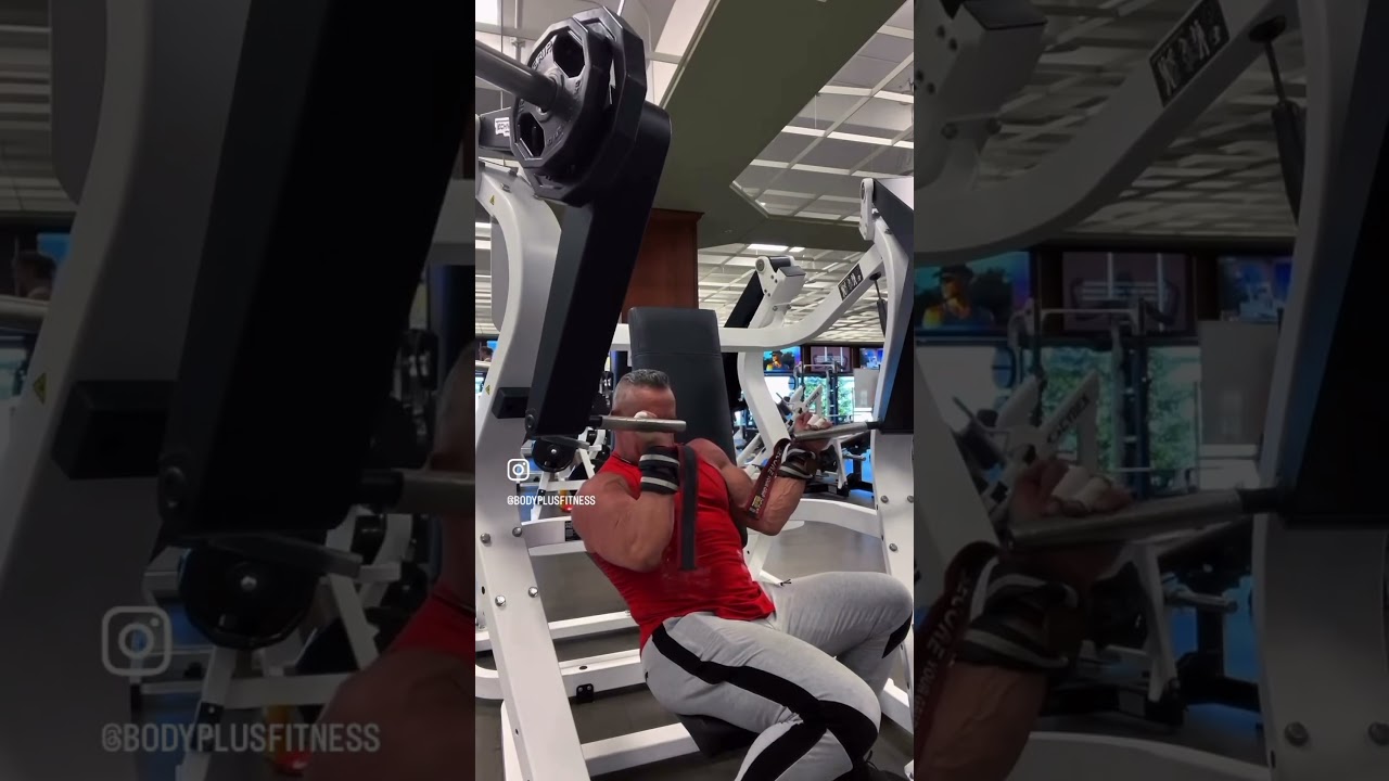 To really blast your tricep one at a time try these one arm tricep extensions on your chest machine.