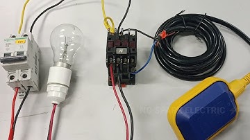 float switch wiring practical video || No Spark Electric!