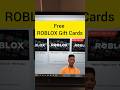 Get Free Roblox Gift Card | 2025 Working Trick #robloxshorts #freegiftcard #giftcards #robux