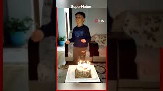 Kahramanmaraştaki Okul Saldırısında Hayatını Kaybeden Adnanın Doğum Günü Görüntüleri Ortaya Çıktı