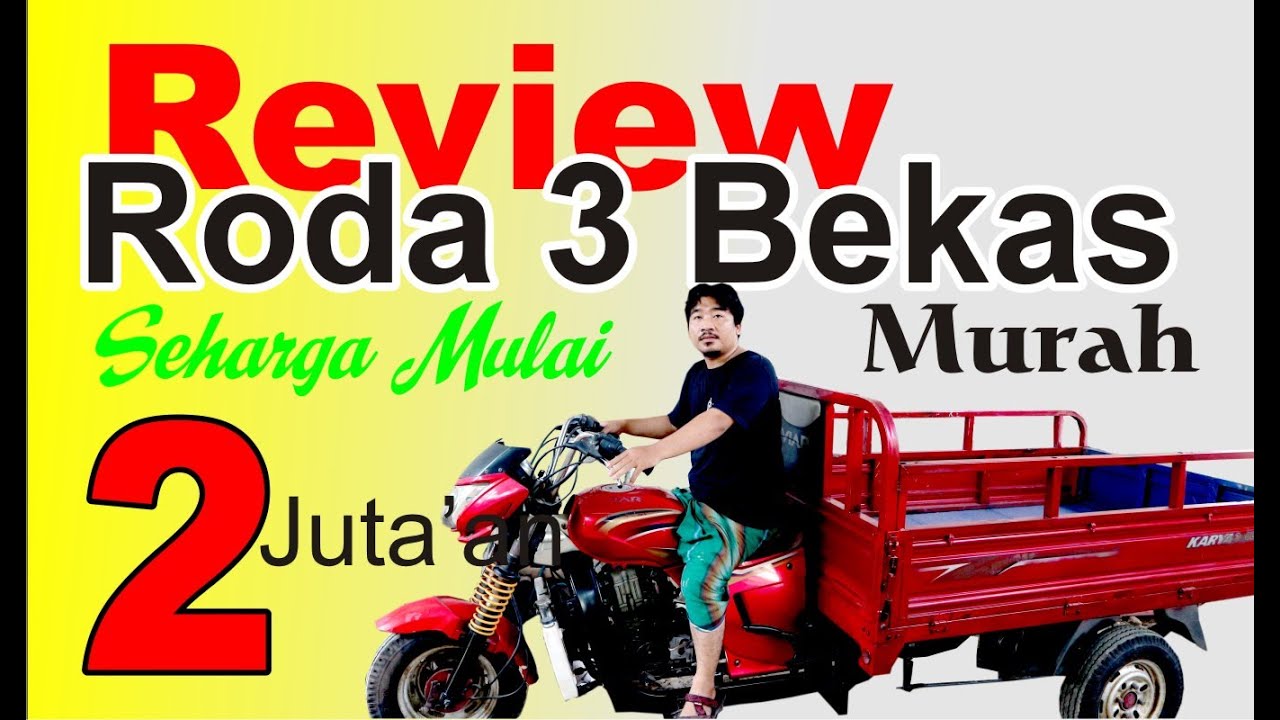 Motor Roda Tiga Seken