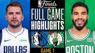 MAVERICKS vs CELTICS FULL NBA FINALS GAME 1 HIGHLIGHTS | June 7, 2024 | NBA FINALS 2024 HIGHLIGHTS