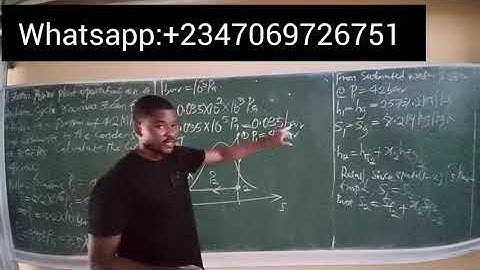 Rankine Cycle Calculations ~Calculating efficiency, turbine work, Heat supplied on a Rankine Cycle
