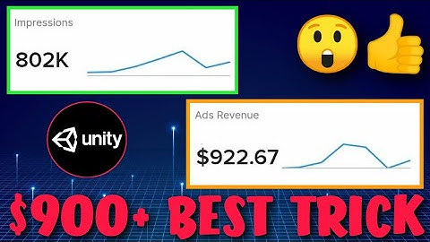 Best App To Earn $500 Easily With Unity Ads #UnityAds #Admob #FacebookAds #StartApp #Appnext #Vungle