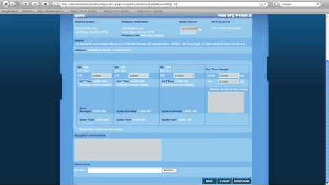 How to Quote an RFQ on planetspring.com