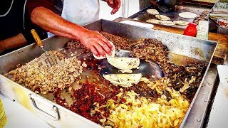 The Ultimate MEXICAN STREET FOOD - TACOS "El Guero" San Luis Potosi, MEXICO