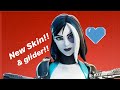 NEW X-MEN DOMINO Fortnite Skin Solos-WIN (Goodluck Power)