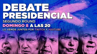 MASSA, MILEI, BULLRICH, BREGMAN, SCHIARETTI EN EL SEGUNDO DEBATE PRESIDENCIAL CON IVANA SZERMAN