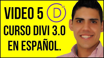 Curso Divi 3.0 en Español #5: Crear Pagina con Constructor DIVI En 10 Min
