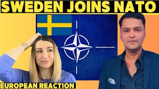 Sweden joins NATO as Europe’s New Insurance Policy against Russia | Major Gaurav Arya | Reaction
