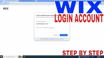 ✅  How To Login On Wix 🔴