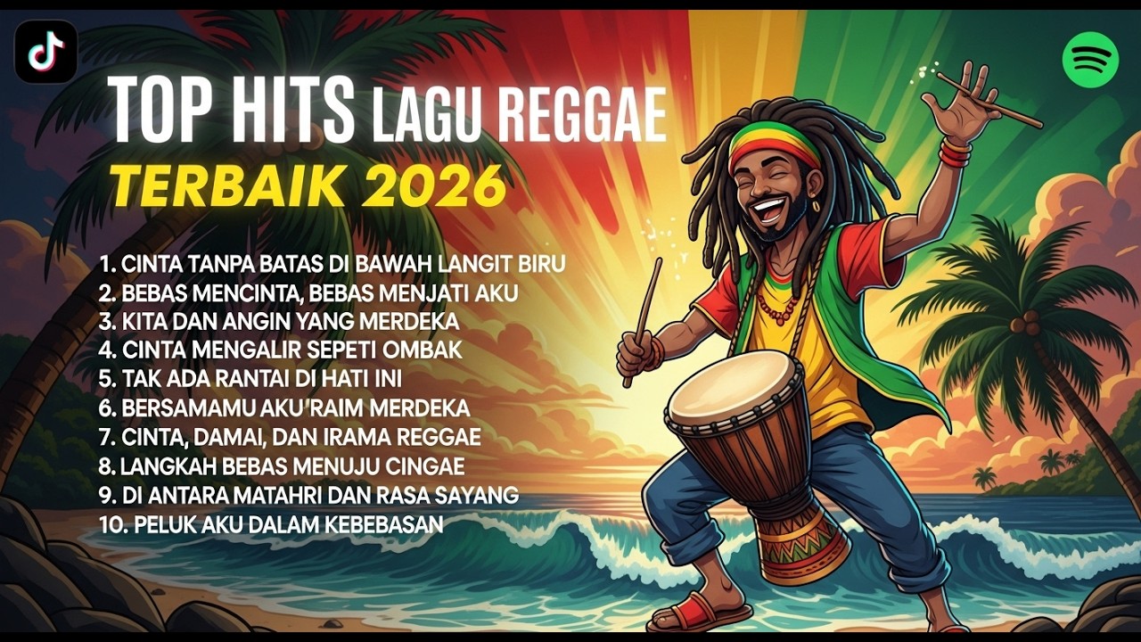 Reggae Full Album 2026 🏝  Top Lagu Spotify Indonesia 🎵 Lagu Reggae Terbaru 2026🎵